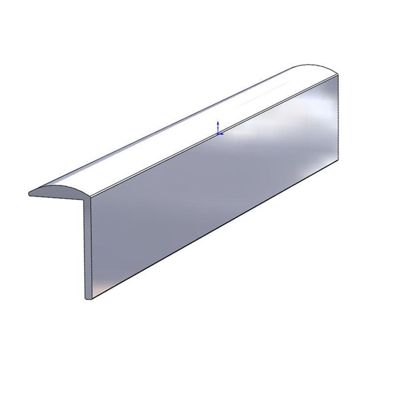 TACO Marine, trim and molding, aluminum molding, A50-0326, 9/16" x 13/16" Transom Trim, render