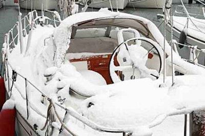 Winter ice and snow storm Jonas causing many issues for boaters!