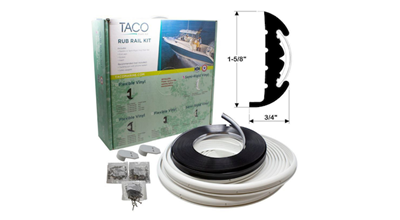 TACO Marine Tuesday Featured Product – Vinyl Rub Rail Kits