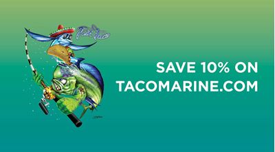 SAVE 10% ON TACOMARINE.COM NOW THROUGH APRIL 30