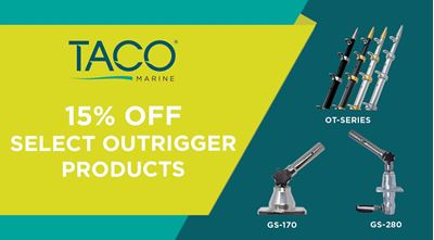 Take 15% Off Select TACO Outrigger Mounts & Poles