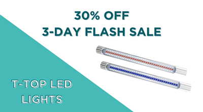 30% Off T-Top LED Lights